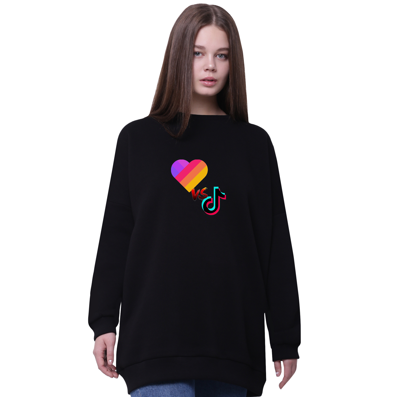 Свитшот для девочек удлиненный Лайк и ТикТок (Likee&TikTok) Черный (35963-1387-3) 146 см
Свитшот для девочек удлиненный Лайк и ТикТок (Likee&TikTok) Черный (35963-1387-3) 146 см
