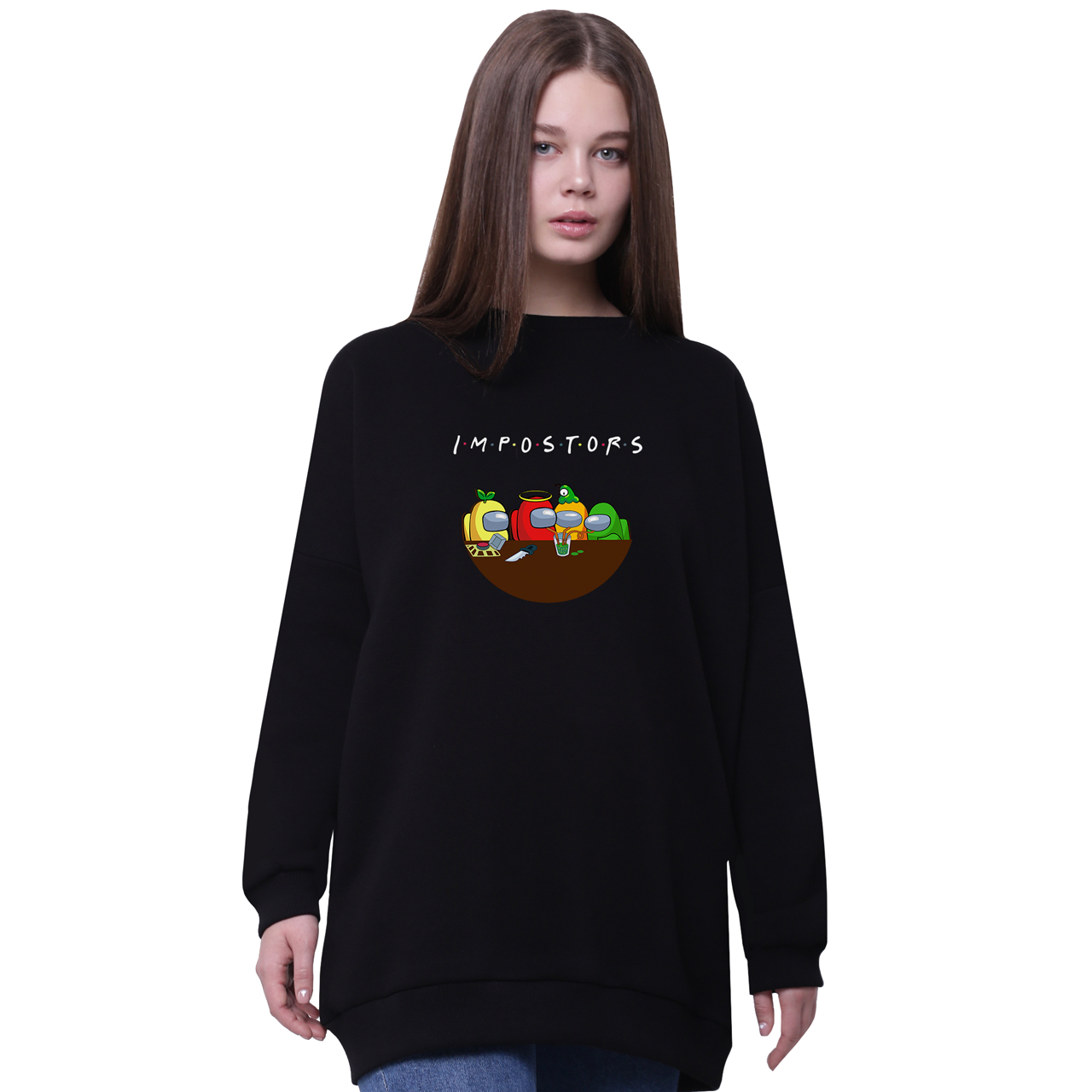Свитшот для девочек удлиненный Амонг Ас (Among Us) Черный (35963-2415-2) 140 см
Свитшот для девочек удлиненный Амонг Ас (Among Us) Черный (35963-2415-2) 140 см