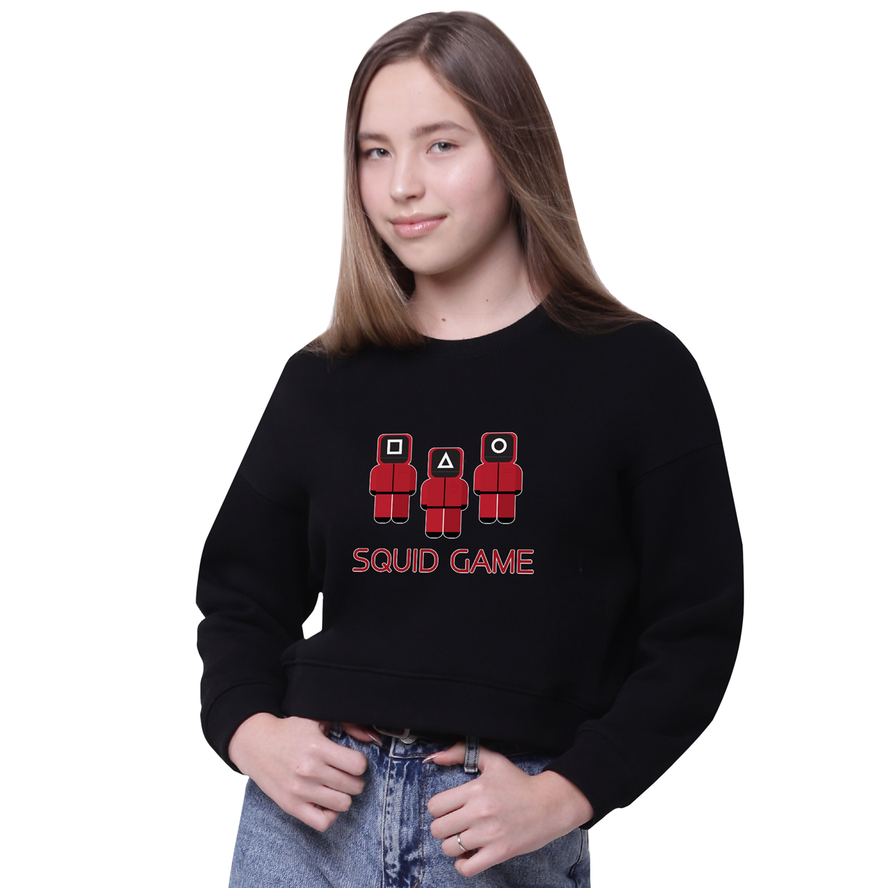 Свитшот женский Солдаты Игра в кальмара (Squid Game) Черный (35960-3364-12, Свитшот женский Солдаты Игра в кальмара (Squid Game) Черный (35960-3364-12) M
Свитшот женский Солдаты Игра в кальмара (Squid Game) Черный (35960-3364-12, Свитшот женский Солдаты Игра в кальмара (Squid Game) Черный (35960-3364-12) M