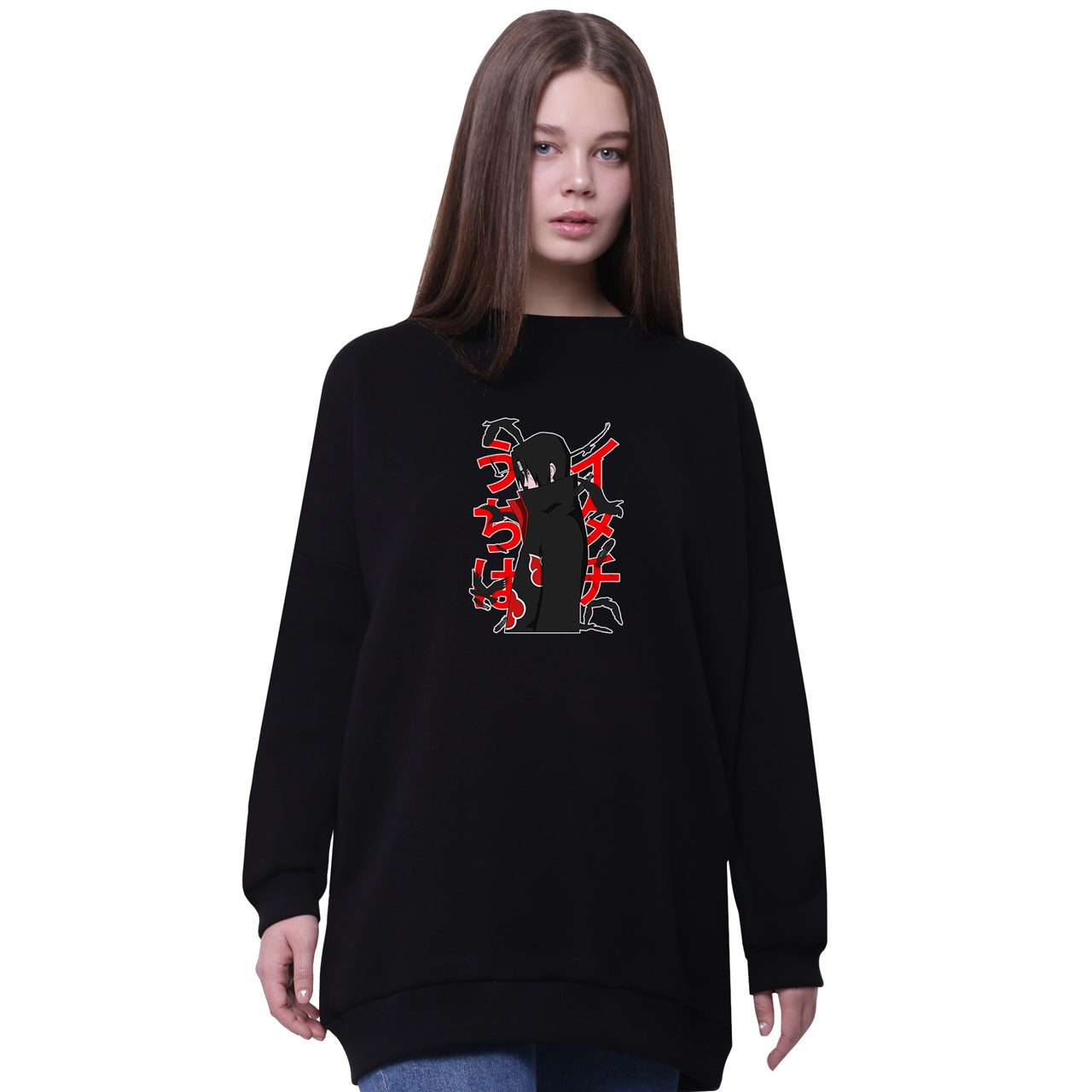 Свитшот для девочек удлиненный Итачи Учиха Наруто (Itachi Uchiha) Черный (35963-2817-4) 152 см
Свитшот для девочек удлиненный Итачи Учиха Наруто (Itachi Uchiha) Черный (35963-2817-4) 152 см