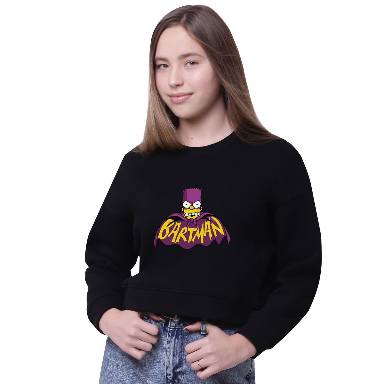 Свитшот женский Бартмен Барт Симпсон (Bartman The Simpsons) Черный (35960-3409-11, Свитшот женский Бартмен Барт Симпсон (Bartman The Simpsons) Черный (35960-3409-11) S
Свитшот женский Бартмен Барт Симпсон (Bartman The Simpsons) Черный (35960-3409-11, Свитшот женский Бартмен Барт Симпсон (Bartman The Simpsons) Черный (35960-3409-11) S