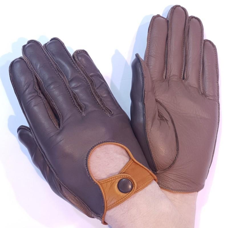 Мужские перчатки для вождения комбинированные GlovesUA мод.275 р.11 тауп/ черный (кожа лайка/олень, шов наружу, без отв, рем. св коньяк, кнопка обтянута)
Мужские перчатки для вождения комбинированные GlovesUA мод.275 р.11 тауп/ черный (кожа лайка/олень, шов наружу, без отв, рем. св коньяк, кнопка обтянута)