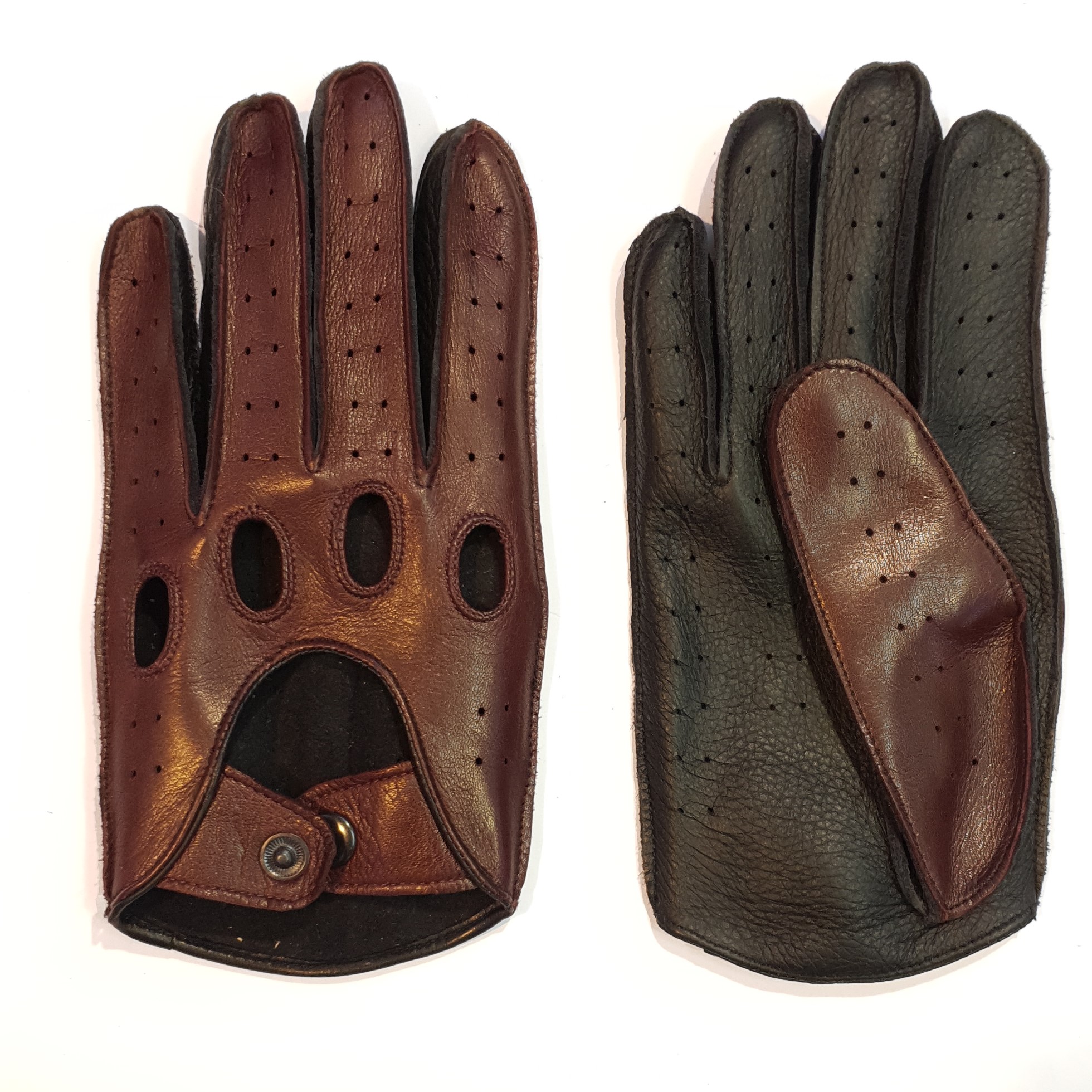 Мужские перчатки для вождения комбинированные GlovesUA мод.275 р.10,5 коньяк / черный (кожа лайка/олень, шов наружу)
Мужские перчатки для вождения комбинированные GlovesUA мод.275 р.10,5 коньяк / черный (кожа лайка/олень, шов наружу)
