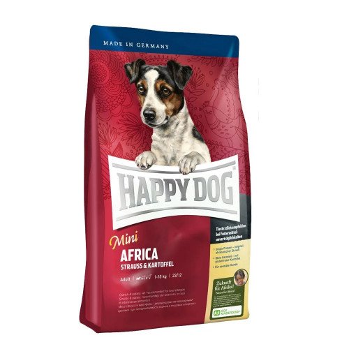 Сухой корм Happy Dog Mini Africa для собак мелких пород от 1 до 10 кг с чувствительным пищеварением, 1 кг
Сухой корм Happy Dog Mini Africa для собак мелких пород от 1 до 10 кг с чувствительным пищеварением, 1 кг