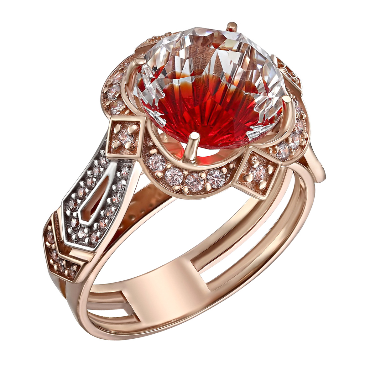 Золотое кольцо с горным хрусталем и фианитами Tango Jewellery Company 3728763 размер 17.5
Золотое кольцо с горным хрусталем и фианитами Tango Jewellery Company 3728763 размер 17.5