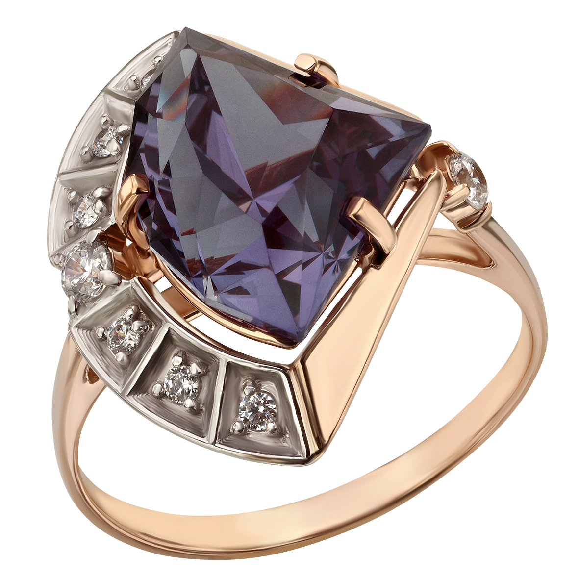 Золотое кольцо с вставками александрита и фианитов Tango Jewellery Company 3727791 размер 18
Золотое кольцо с вставками александрита и фианитов Tango Jewellery Company 3727791 размер 18