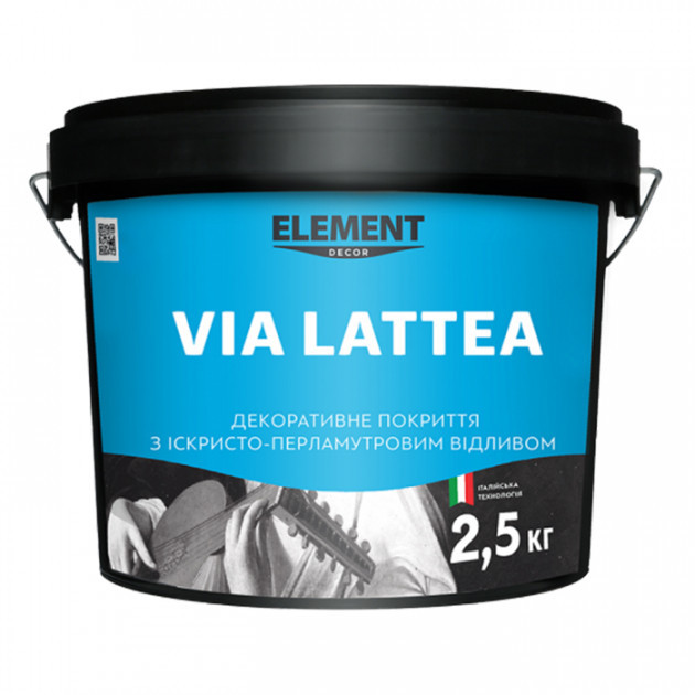 Декоративное покрытие VIA LATTEA ELEMENT DECOR 1 кг - Гладкое, с добавлением мелкой фракции молотого стекла
Декоративное покрытие VIA LATTEA ELEMENT DECOR 1 кг - Гладкое, с добавлением мелкой фракции молотого стекла