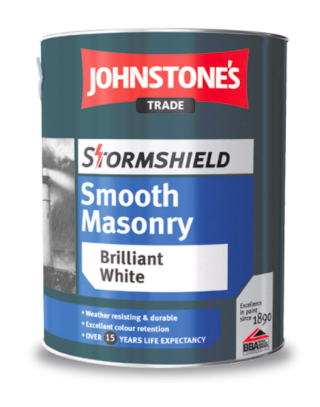 Краска для наружных работ на основе акриловой смолы Johnstone's Stormshield Smoosh Masonry Finish 5 л
Краска для наружных работ на основе акриловой смолы Johnstone's Stormshield Smoosh Masonry Finish 5 л