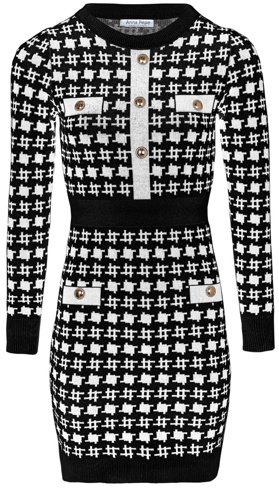 Платье Anna Pepe AP 93167-3 / Черный/белый, Платье Anna Pepe AP 93167-3 L/XL Черный/белый
Платье Anna Pepe AP 93167-3 / Черный/белый, Платье Anna Pepe AP 93167-3 L/XL Черный/белый