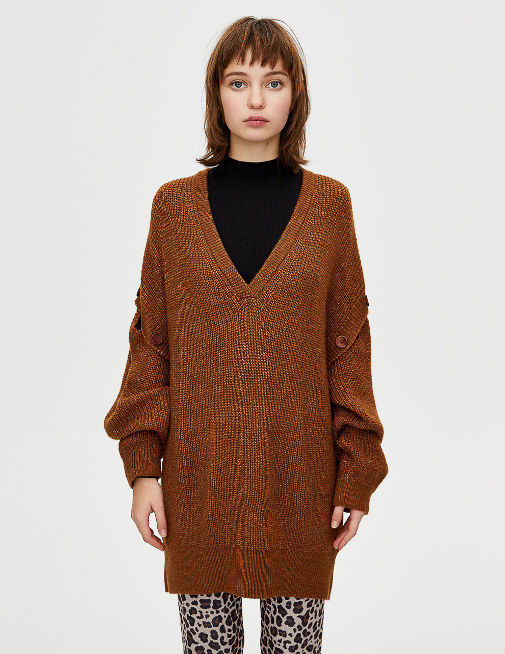 Свитер PULL & BEAR Ж1080328 (9559/373/705) цвет коричневый, Свитер PULL & BEAR Ж1080328 (9559/373/705) цвет коричневый S
Свитер PULL & BEAR Ж1080328 (9559/373/705) цвет коричневый, Свитер PULL & BEAR Ж1080328 (9559/373/705) цвет коричневый S