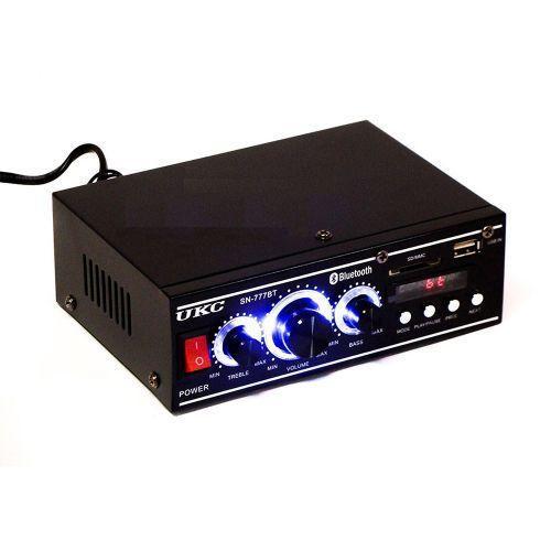 Стерео усилитель UKC AMP-777BT Bluetooth портативный удобный мини-усилитель
Стерео усилитель UKC AMP-777BT Bluetooth портативный удобный мини-усилитель