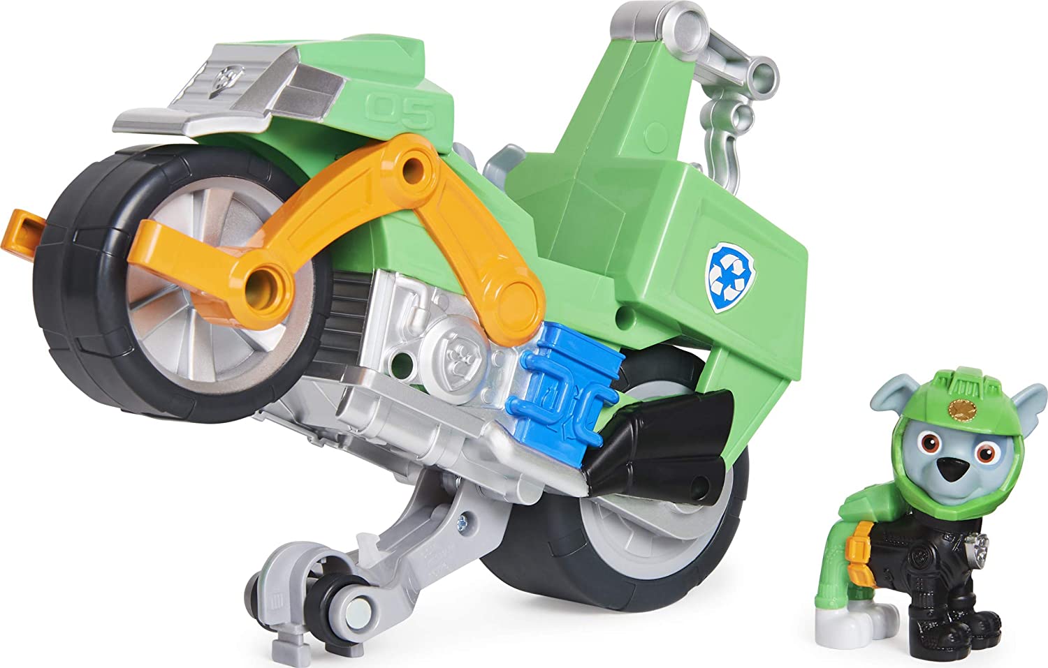 Щенячий патруль Рокки на мотоцикле Paw Patrol Moto Pups Rocky’s Deluxe Pull Back Motorcycle Vehicle Spin Master (6060227)
Щенячий патруль Рокки на мотоцикле Paw Patrol Moto Pups Rocky’s Deluxe Pull Back Motorcycle Vehicle Spin Master (6060227)
