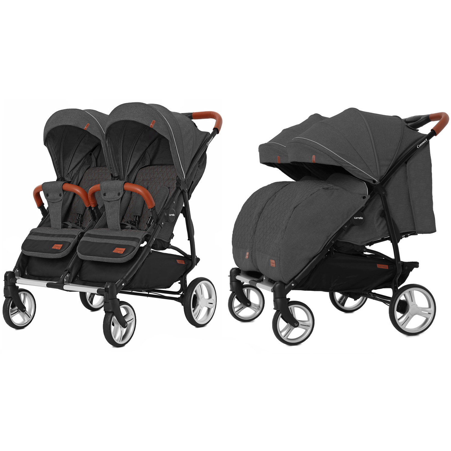 Коляска прогулочная CARRELLO Connect CRL-5502 Serious Black для двойни, в льне +дождевик /1/ MOQ
Коляска прогулочная CARRELLO Connect CRL-5502 Serious Black для двойни, в льне +дождевик /1/ MOQ