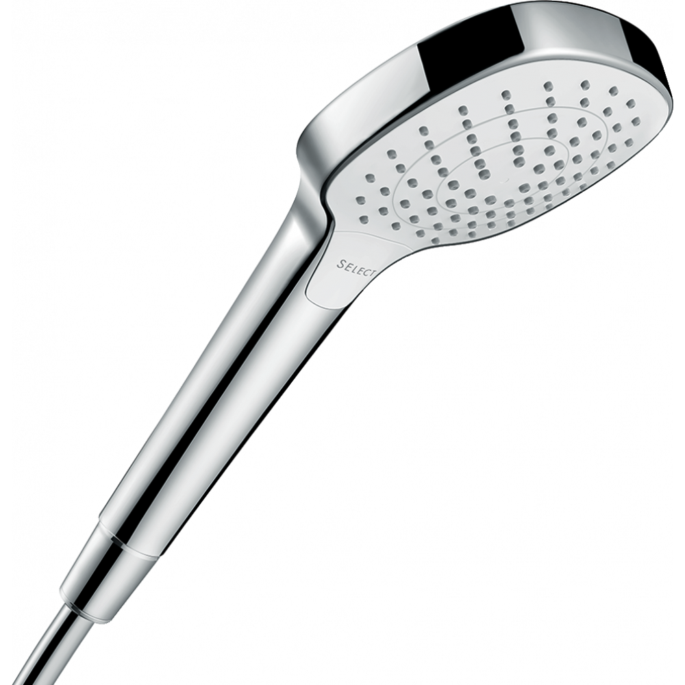 Душевая лейка с кнопкой HANSGROHE CROMA SELECT E Vario 110x110мм белый пластик 26812400
Душевая лейка с кнопкой HANSGROHE CROMA SELECT E Vario 110x110мм белый пластик 26812400