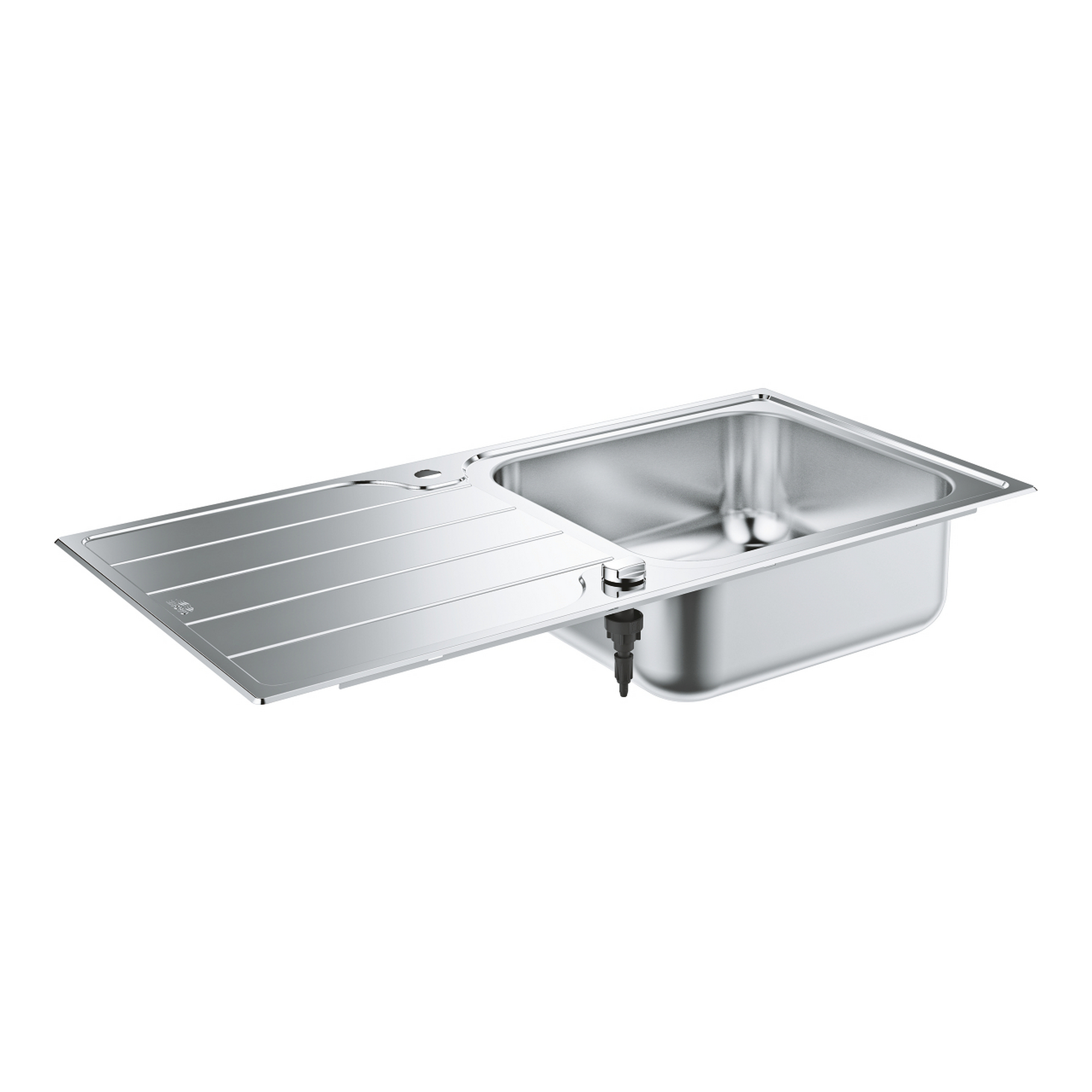 Мойка на кухню из нержавеющей стали прямоугольная GROHE 500мм x 1000мм матовая 0.7мм с сифоном 31563SD1
Мойка на кухню из нержавеющей стали прямоугольная GROHE 500мм x 1000мм матовая 0.7мм с сифоном 31563SD1