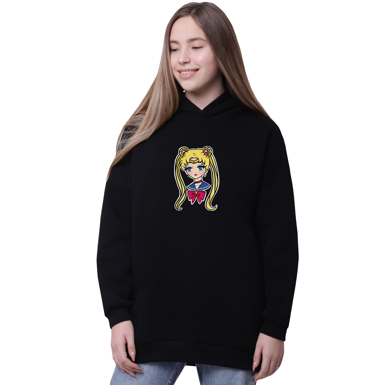 Худи для девочек удлиненный Сейлор Мун (Sailor Moon) Черный (35962-2926-5) 158 см
Худи для девочек удлиненный Сейлор Мун (Sailor Moon) Черный (35962-2926-5) 158 см