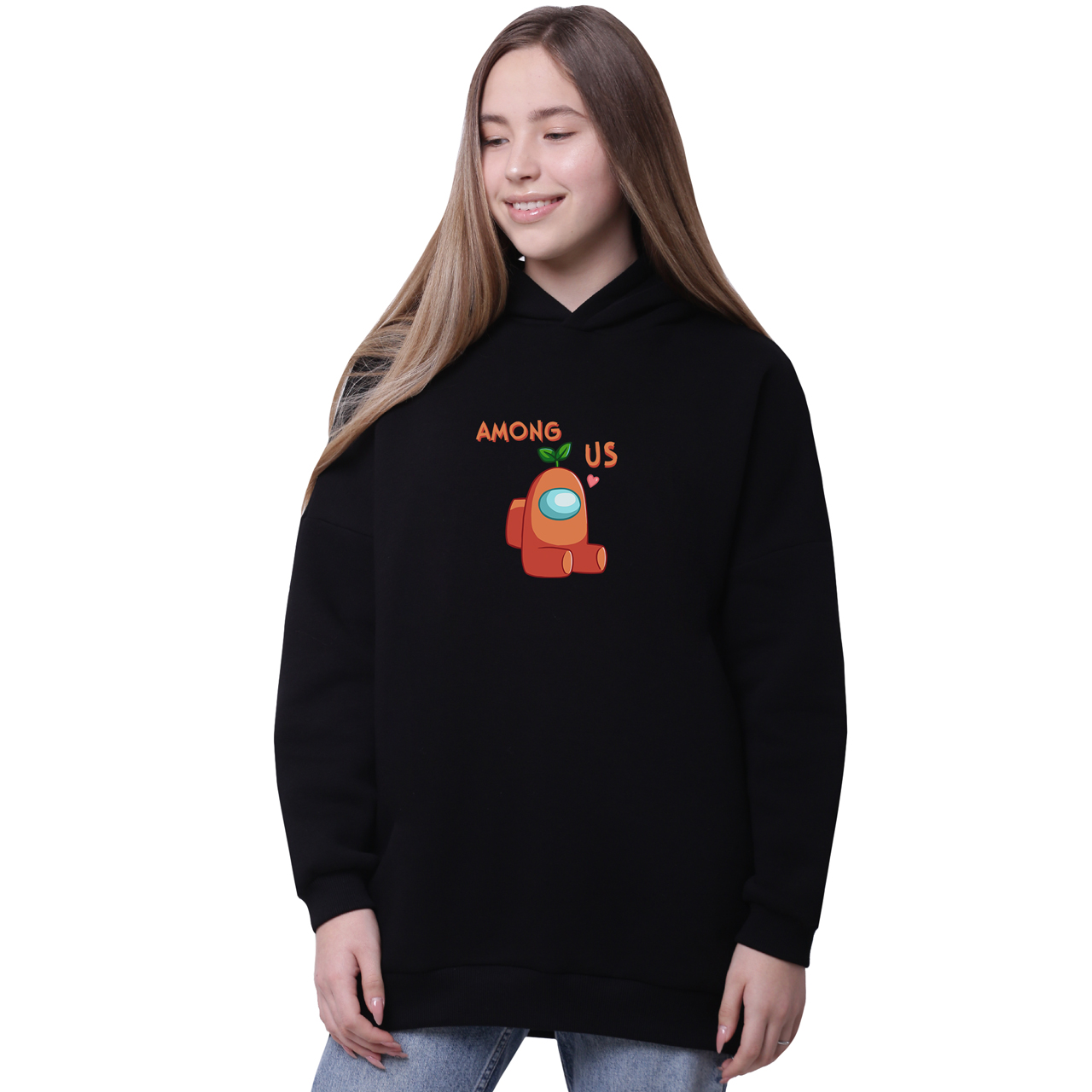 Худи для девочек удлиненный Амонг Ас Оранжевый (Among Us Orange) Черный (35962-2410-1) 134 см
Худи для девочек удлиненный Амонг Ас Оранжевый (Among Us Orange) Черный (35962-2410-1) 134 см