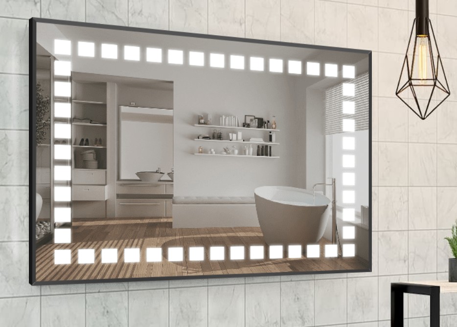 Зеркало в алюминиевой раме c LED подсветкой Smart Mirror сенсорное Messina-R 80 x 90 см Прямоугольное
Зеркало в алюминиевой раме c LED подсветкой Smart Mirror сенсорное Messina-R 80 x 90 см Прямоугольное