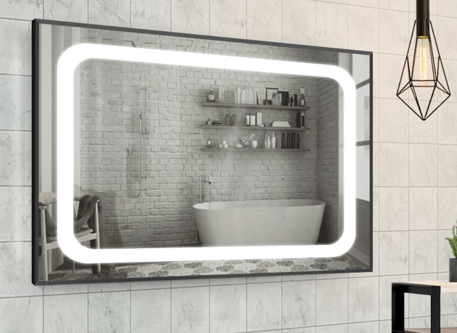 Зеркало в алюминиевой раме c LED подсветкой Smart Mirror сенсорное Livorno-R 70 x 110 см Прямоугольное
Зеркало в алюминиевой раме c LED подсветкой Smart Mirror сенсорное Livorno-R 70 x 110 см Прямоугольное