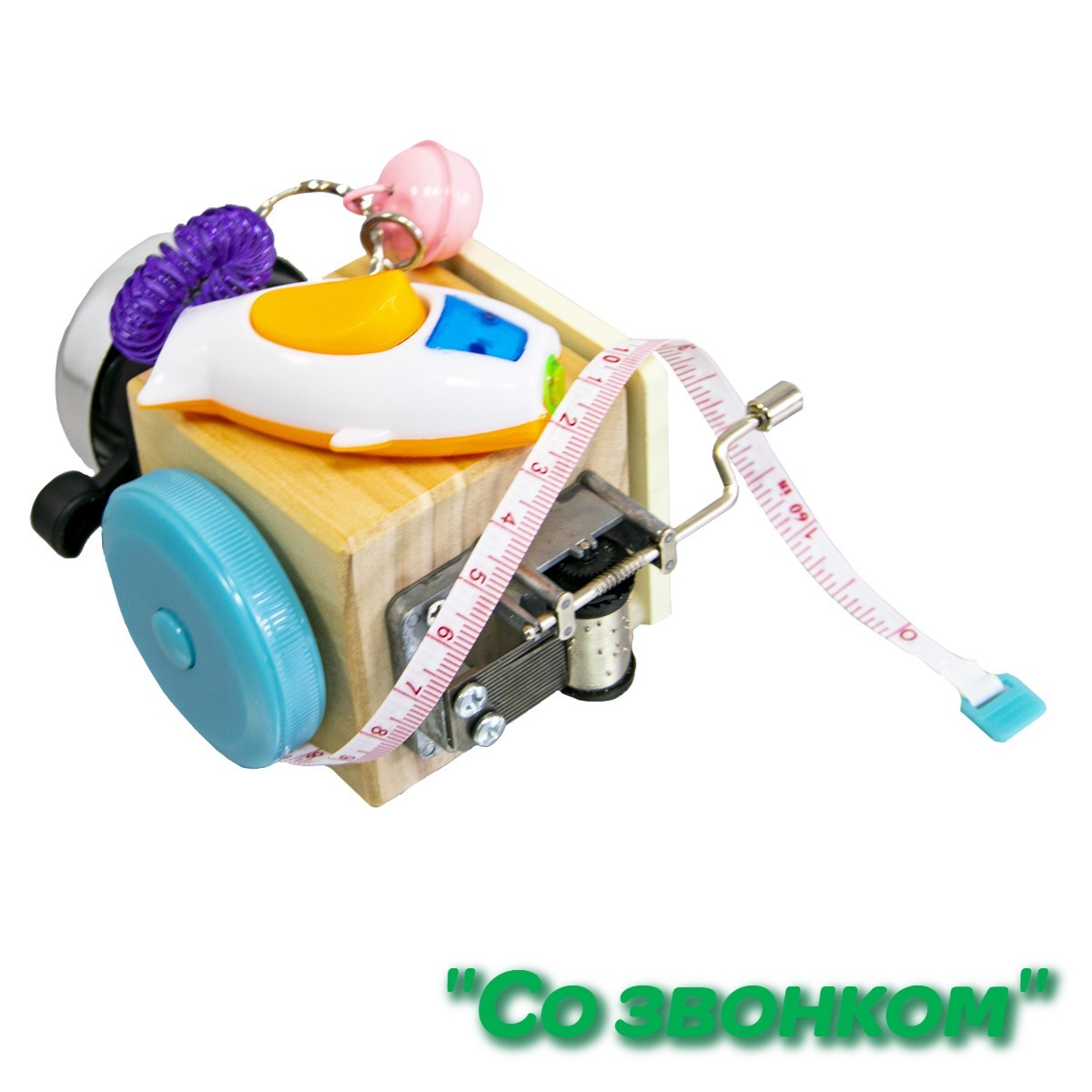 Бизикуб развивающий куб деревянный Busy Cube Montessori Toys "Со звонком" интерактивный бизикуб для детей (1009066-Other-2)
Бизикуб развивающий куб деревянный Busy Cube Montessori Toys "Со звонком" интерактивный бизикуб для детей (1009066-Other-2)