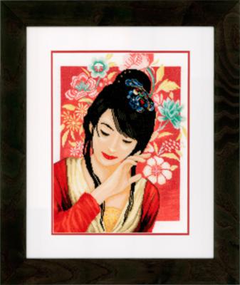 Набор для вышивки крестом LanArte Asian Flower Girl Азиатская девушка в цветах PN-0149999
Набор для вышивки крестом LanArte Asian Flower Girl Азиатская девушка в цветах PN-0149999