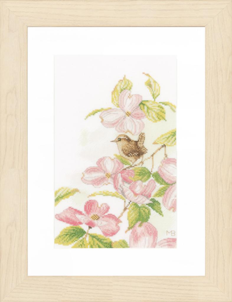 Набор для вышивки крестом LanArte Pink flowers with a little bird Розовые цветы с маленькой птичкой PN-0149990
Набор для вышивки крестом LanArte Pink flowers with a little bird Розовые цветы с маленькой птичкой PN-0149990