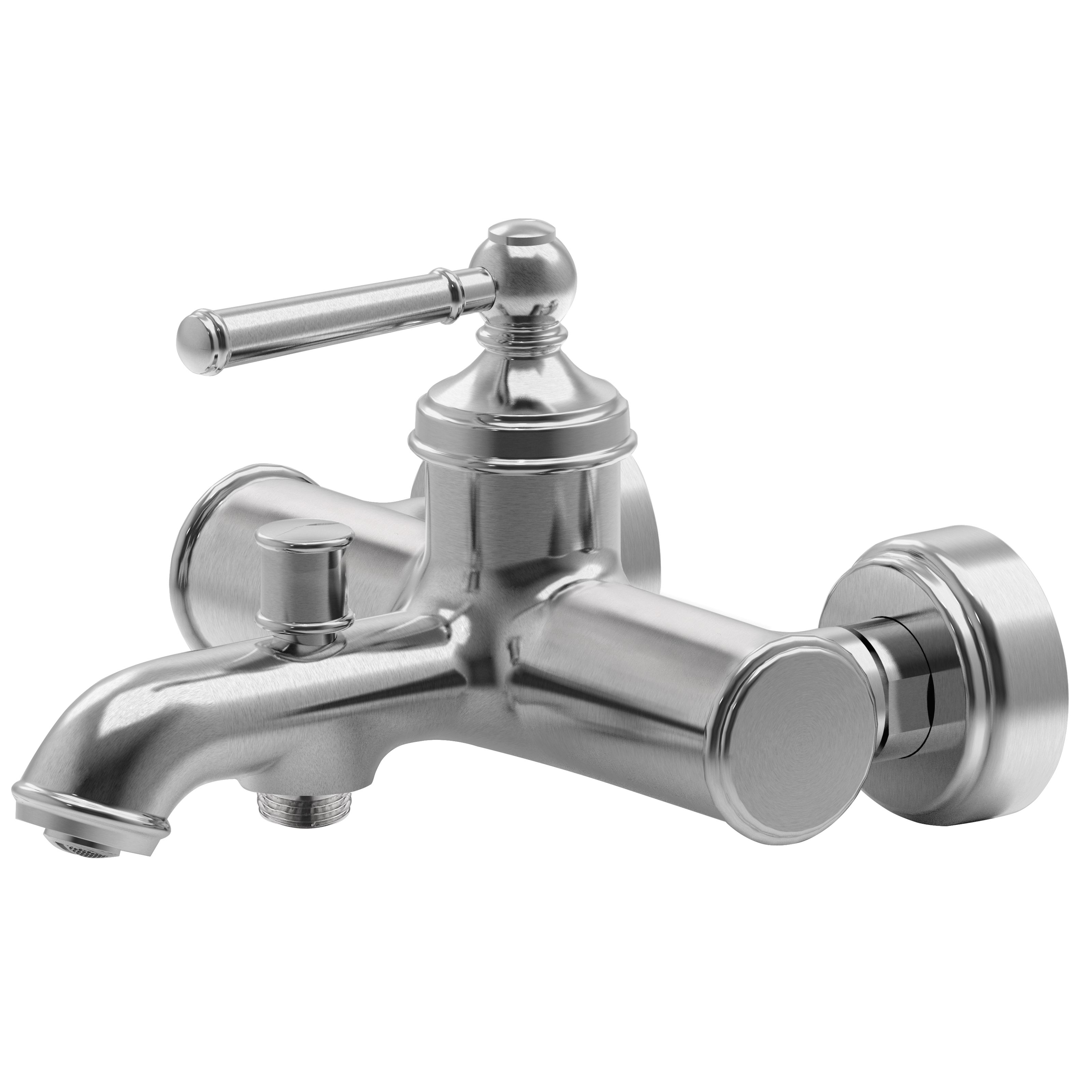 Cмеситель для ванны одноручный с коротким изливом IMPRESE HYDRANT сатин латунь ZMK031806040
Cмеситель для ванны одноручный с коротким изливом IMPRESE HYDRANT сатин латунь ZMK031806040