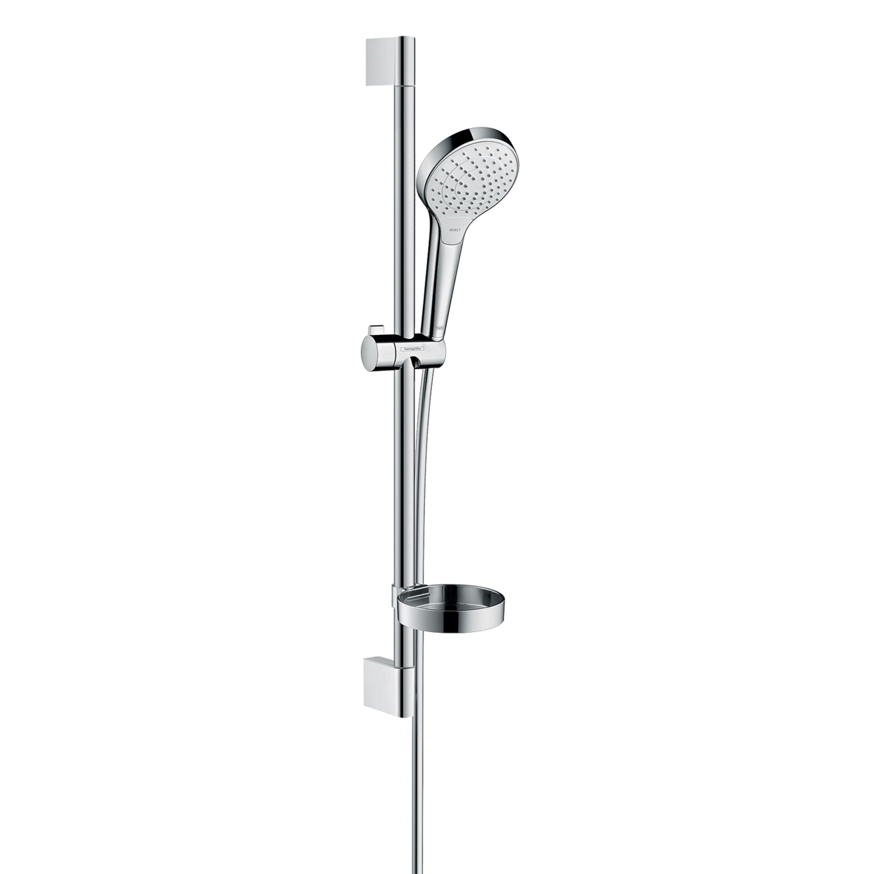 Душевой гарнитур со стойкой HANSGROHE CROMA SELECT S со шлангом 1500мм ручной лейкой 110мм хром 26566400
Душевой гарнитур со стойкой HANSGROHE CROMA SELECT S со шлангом 1500мм ручной лейкой 110мм хром 26566400