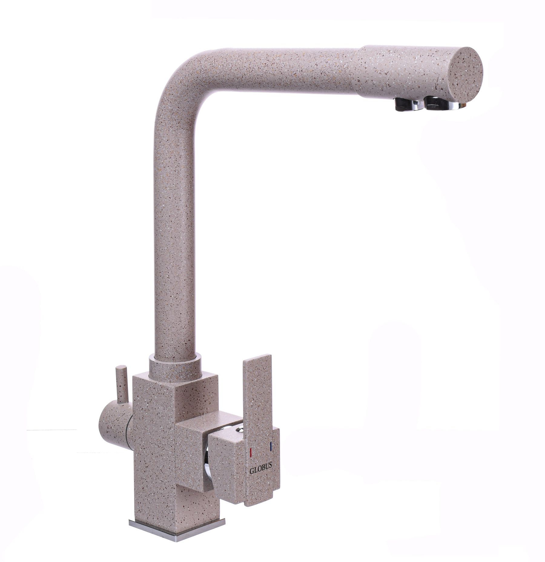 Cмеситель кухонный на две воды GLOBUS LUX GLLR-0100-5-TERRA бежевый латунь 000019249
Cмеситель кухонный на две воды GLOBUS LUX GLLR-0100-5-TERRA бежевый латунь 000019249