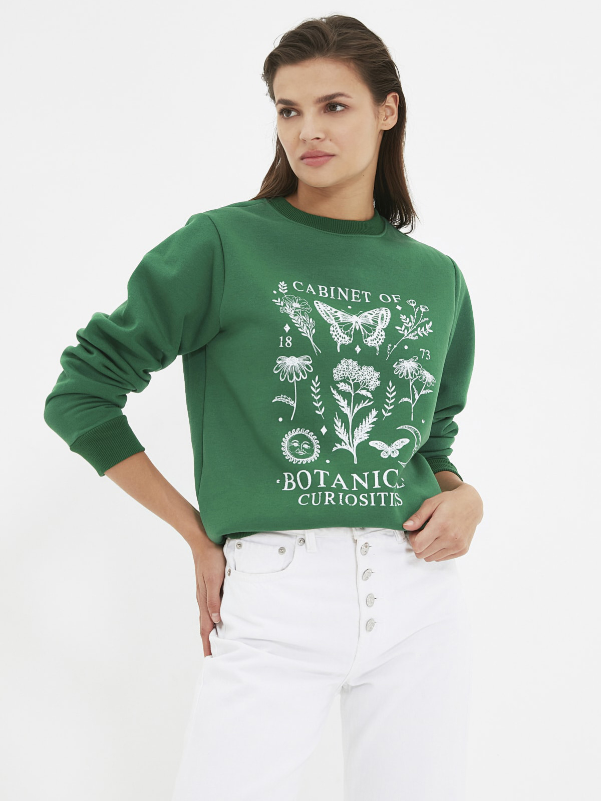 Свитшот Trendyol TWOAW22SW1859 Dark Green, Свитшот Trendyol TWOAW22SW1859 L Dark Green
Свитшот Trendyol TWOAW22SW1859 Dark Green, Свитшот Trendyol TWOAW22SW1859 L Dark Green