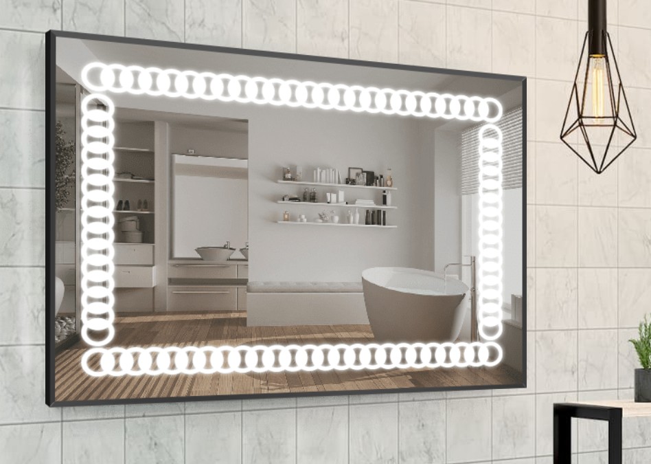 Зеркало в алюминиевой раме c LED подсветкой Smart Mirror сенсорное Ragusa-R 90 x 120 см Прямоугольное
Зеркало в алюминиевой раме c LED подсветкой Smart Mirror сенсорное Ragusa-R 90 x 120 см Прямоугольное