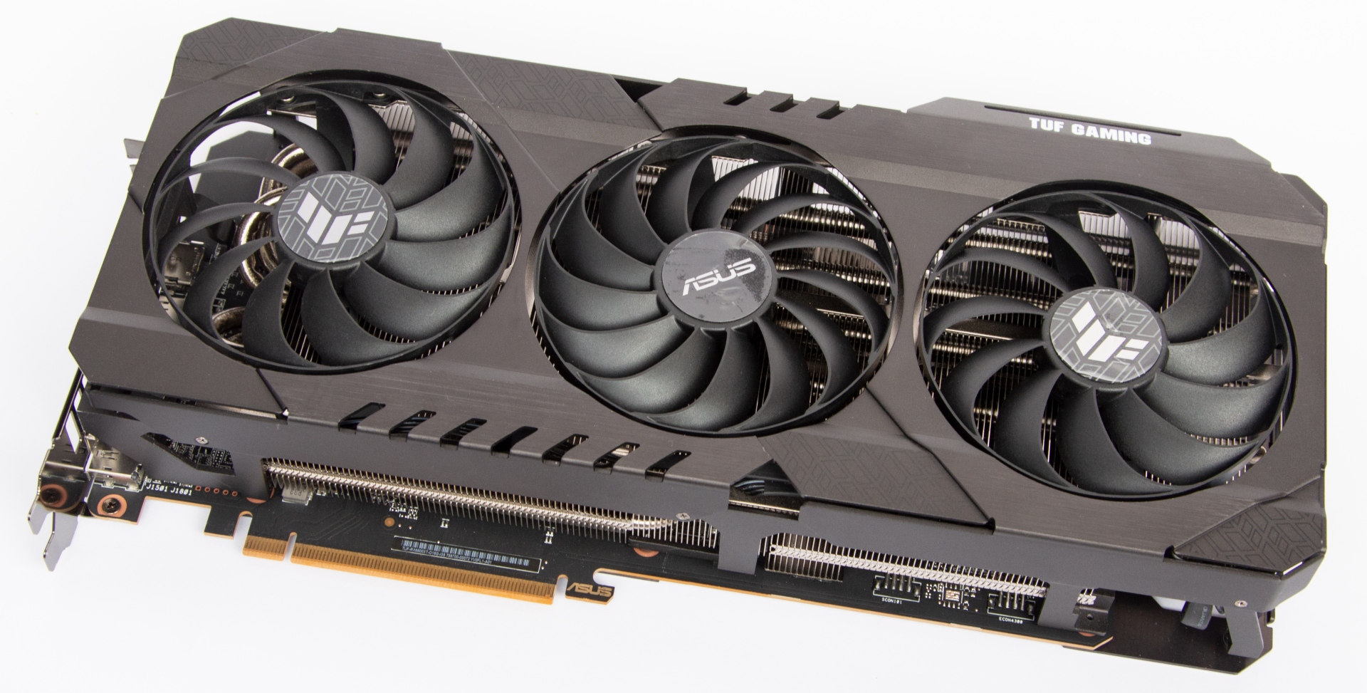 Видеокарта Asus Radeon RX 6800 XT TUF GAMING OC 16GB GDDR6 (TUFRX6800XTO16GGAMING)
Видеокарта Asus Radeon RX 6800 XT TUF GAMING OC 16GB GDDR6 (TUFRX6800XTO16GGAMING)