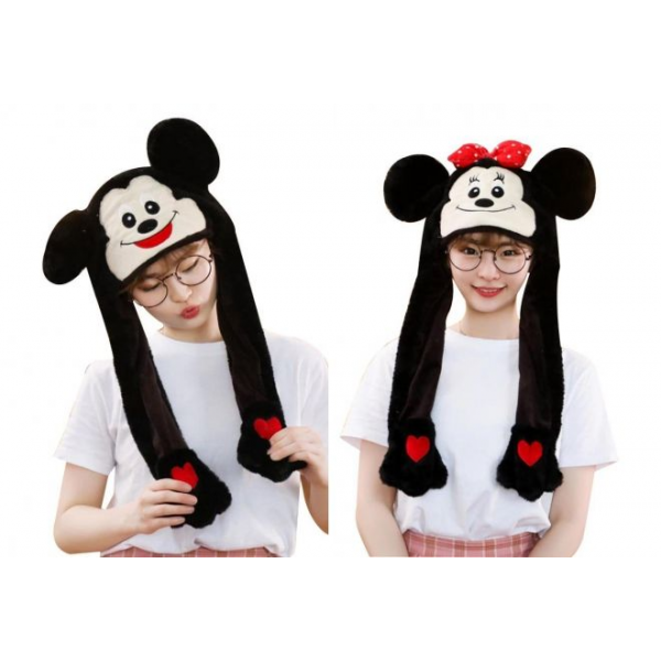 Светящаяся шапка BIT Микки Маус toys soft toys with led M с двигающими ушками шапка с Led подсветкой белая черная размер М
Светящаяся шапка BIT Микки Маус toys soft toys with led M с двигающими ушками шапка с Led подсветкой белая черная размер М