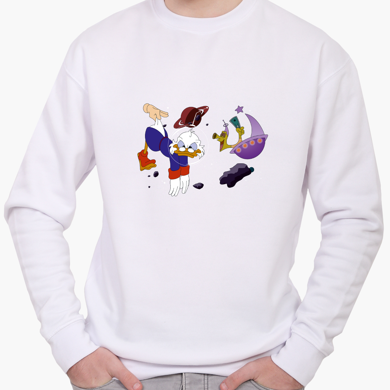 Свитшот мужской мультсериал Скрудж МакДак (Scrooge McDuck) (8771-2025) Белый XXL
Свитшот мужской мультсериал Скрудж МакДак (Scrooge McDuck) (8771-2025) Белый XXL