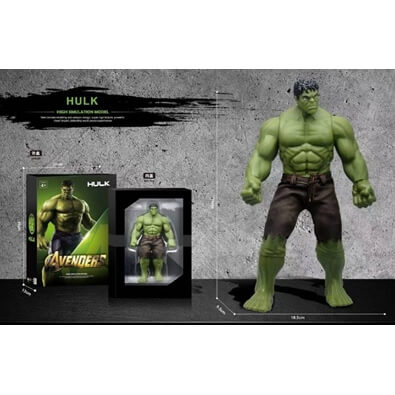 Герои Avengers «HULK» (зеленый) с подвижными суставами (в разобранном виде) 9898-5 A-Toys (9898-5)
Герои Avengers «HULK» (зеленый) с подвижными суставами (в разобранном виде) 9898-5 A-Toys (9898-5)