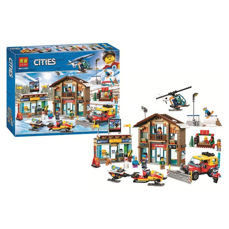 Конструктор «Городская серия» Горнолыжный курорт 868 детали 11451 A-Toys (11451)
Конструктор «Городская серия» Горнолыжный курорт 868 детали 11451 A-Toys (11451)