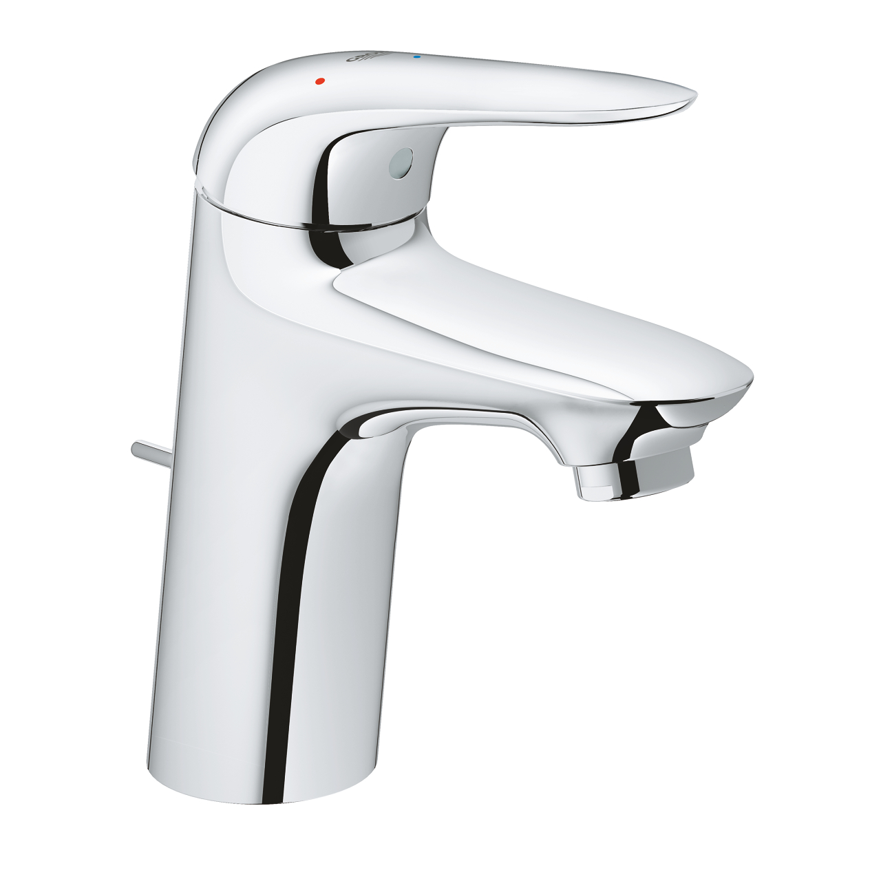 Кран для умывальника однорычажный GROHE Wave 2015 хром латунь с донным клапаном 23581001
Кран для умывальника однорычажный GROHE Wave 2015 хром латунь с донным клапаном 23581001