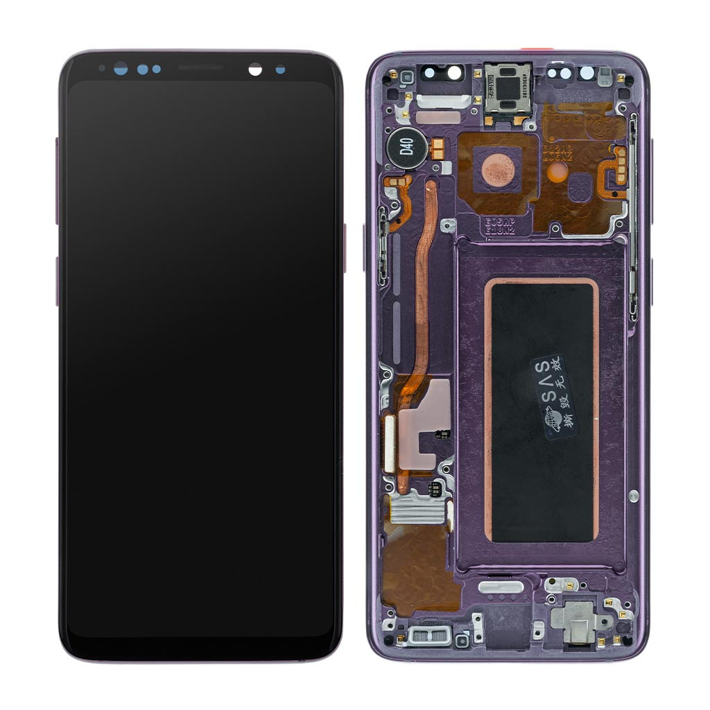 Дисплей Samsung G960 Galaxy S9, с тачскрином, рамкой, Original PRC, Lilac Purple
Дисплей Samsung G960 Galaxy S9, с тачскрином, рамкой, Original PRC, Lilac Purple