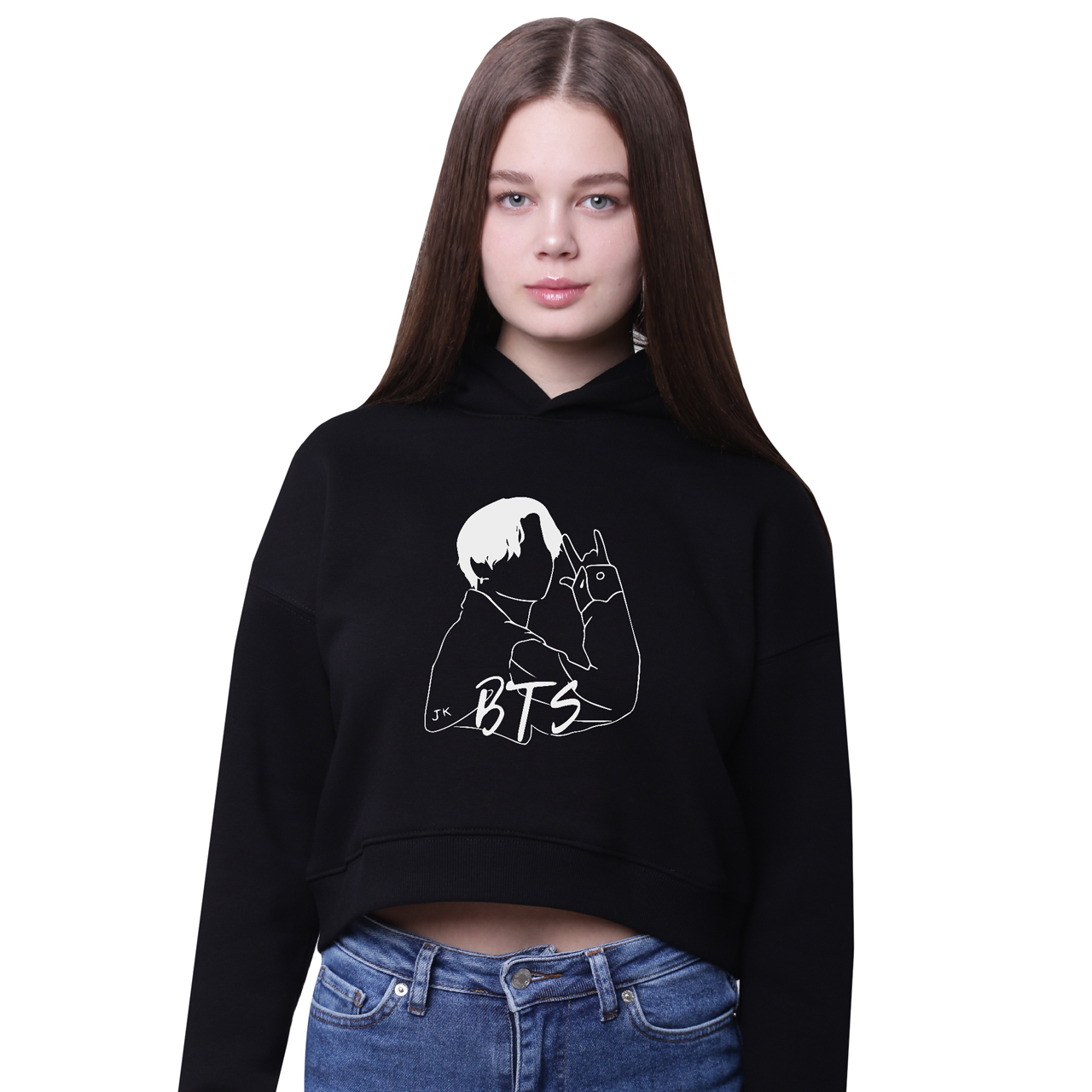 Кроп-топ с капюшоном Чон Джонгук БТС (Jungkook BTS) Черный (35961-3277-5) 146 см
Кроп-топ с капюшоном Чон Джонгук БТС (Jungkook BTS) Черный (35961-3277-5) 146 см