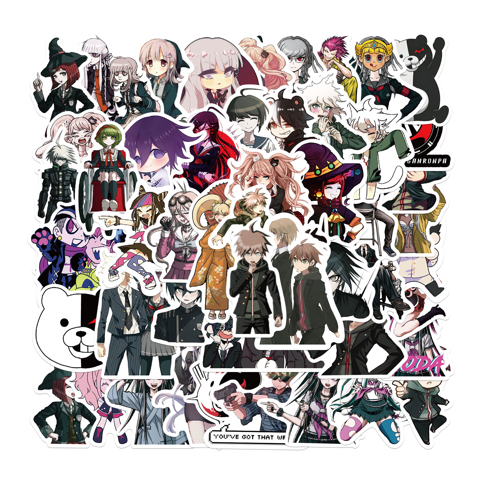 Набор наклеек stickers Danganronpa Manga Anime - 50 шт | Данганронпа Манга Аниме - Водостойкие стикеры для оклеивания
Набор наклеек stickers Danganronpa Manga Anime - 50 шт | Данганронпа Манга Аниме - Водостойкие стикеры для оклеивания