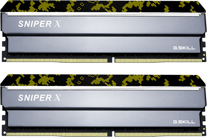 Оперативная память G.Skill DDR4-3200 16384MB PC4-25600 (Kit of 2x8192) SniperX Digital Camo (F4-3200C16D-16GSXKB)
Оперативная память G.Skill DDR4-3200 16384MB PC4-25600 (Kit of 2x8192) SniperX Digital Camo (F4-3200C16D-16GSXKB)