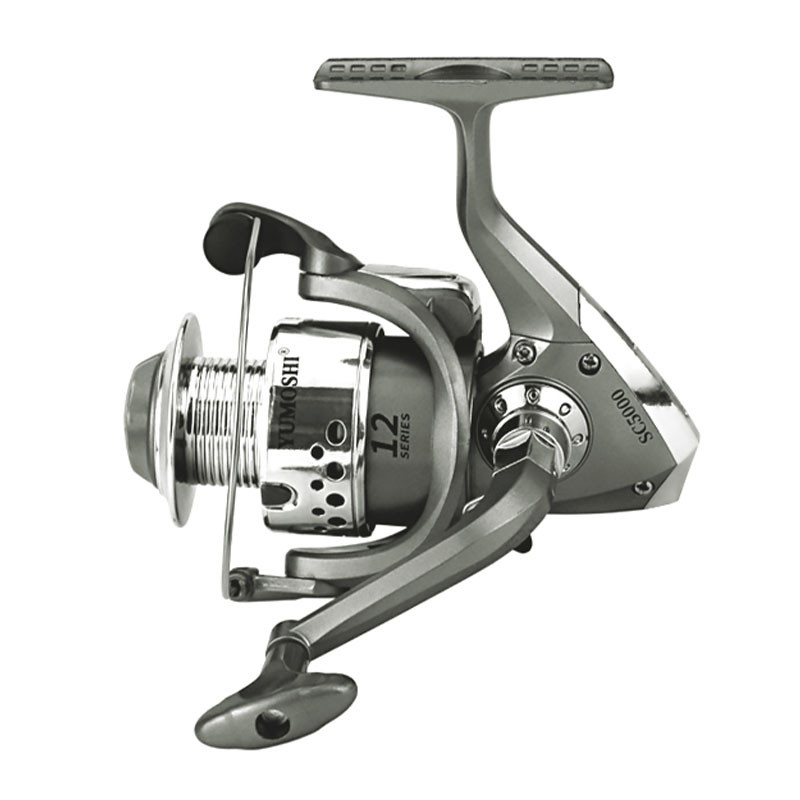 Катушка безынерционная рыболовная для спиннинга рыбалки Yumoshi SC 5000 Silver (F_5430-26165)
Катушка безынерционная рыболовная для спиннинга рыбалки Yumoshi SC 5000 Silver (F_5430-26165)