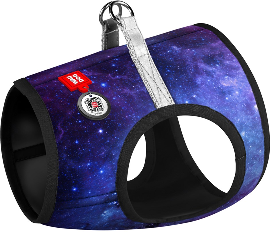 Шлея для собак WAUDOG мягкая Clothes c QR-паспортом Рисунок "NASA21" ХS1 (2901-0148Collar)
Шлея для собак WAUDOG мягкая Clothes c QR-паспортом Рисунок "NASA21" ХS1 (2901-0148Collar)