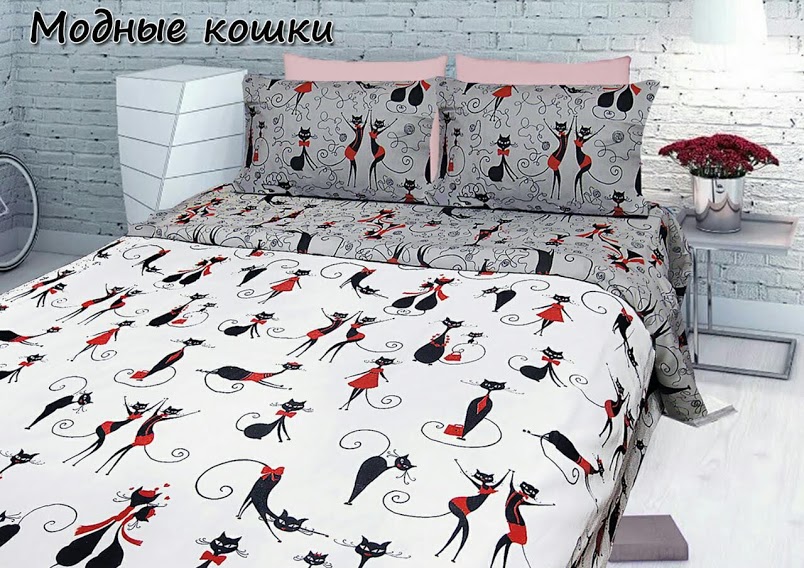 Постельное белье комплект из Бязи "Модные Кошки". Размер Семейный, простынь на Резинке, для Евро подушки (TIR_2271-208 S/R-EP)
Постельное белье комплект из Бязи "Модные Кошки". Размер Семейный, простынь на Резинке, для Евро подушки (TIR_2271-208 S/R-EP)