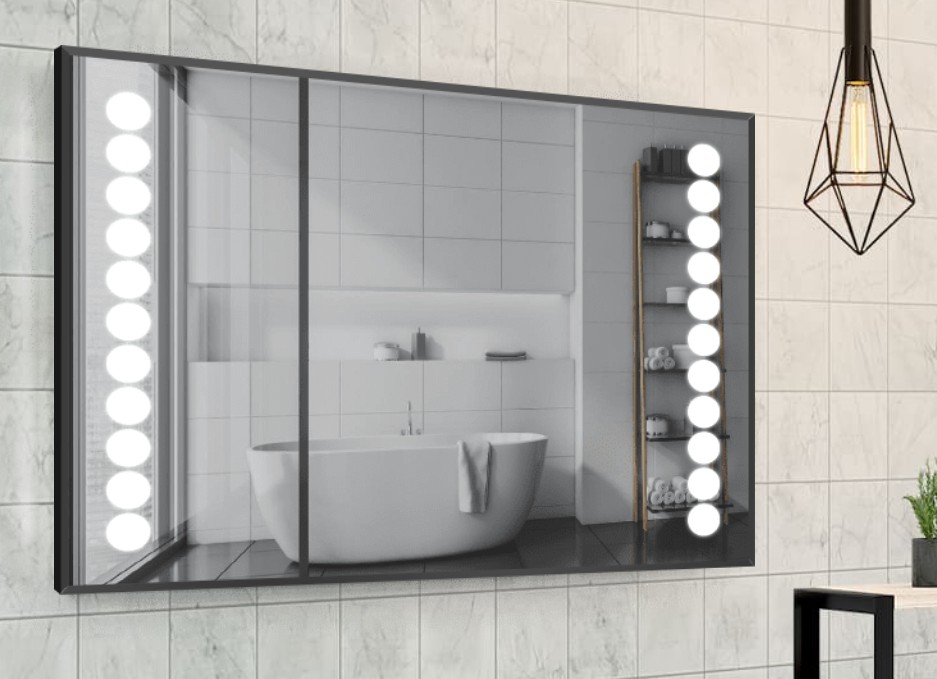 Зеркало в алюминиевой раме c LED подсветкой Smart Mirror сенсорное Varese-R 90 x 90 см
Зеркало в алюминиевой раме c LED подсветкой Smart Mirror сенсорное Varese-R 90 x 90 см
