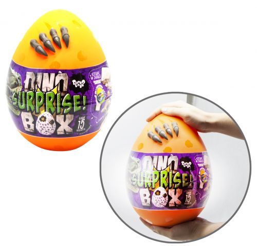 Детский игровой набор для творчества Яйцо Динозавра DINO SURPRISE BOX 30 см 15 сюрпризов оранжевый Danko Toys (ДТ-ОО-09269)
Детский игровой набор для творчества Яйцо Динозавра DINO SURPRISE BOX 30 см 15 сюрпризов оранжевый Danko Toys (ДТ-ОО-09269)