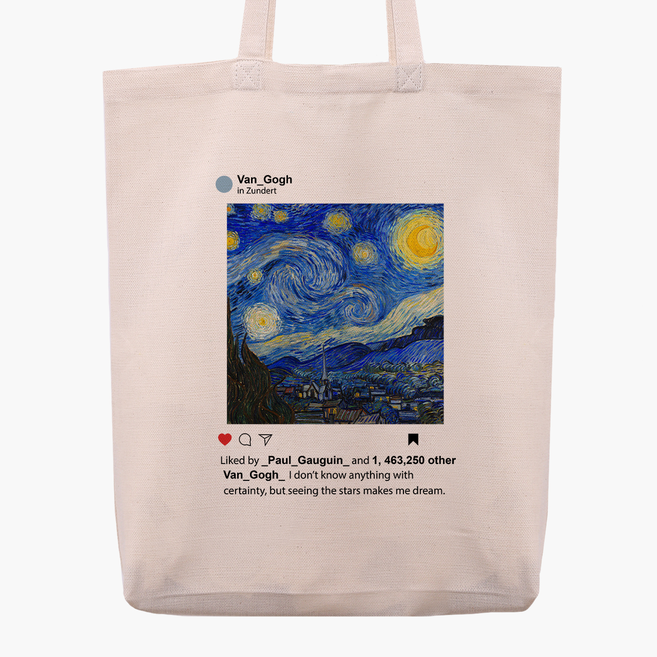 Эко сумка шоппер Винсент Ван Гог Инстаграм Звёздная ночь (Vincent van Gogh Instagram) (9227-2965) 41x35x8.5 см Бежевый
Эко сумка шоппер Винсент Ван Гог Инстаграм Звёздная ночь (Vincent van Gogh Instagram) (9227-2965) 41x35x8.5 см Бежевый