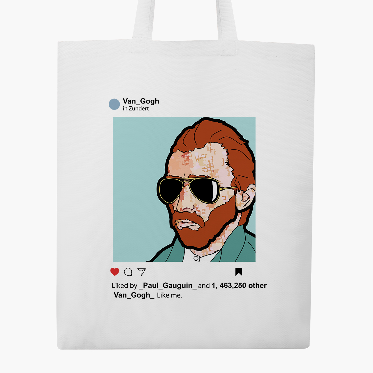Эко сумка шоппер Инстаграм Винсент Ван Гог (Instagram Vincent van Gogh) (9227-2953) 41x35 см Белый
Эко сумка шоппер Инстаграм Винсент Ван Гог (Instagram Vincent van Gogh) (9227-2953) 41x35 см Белый