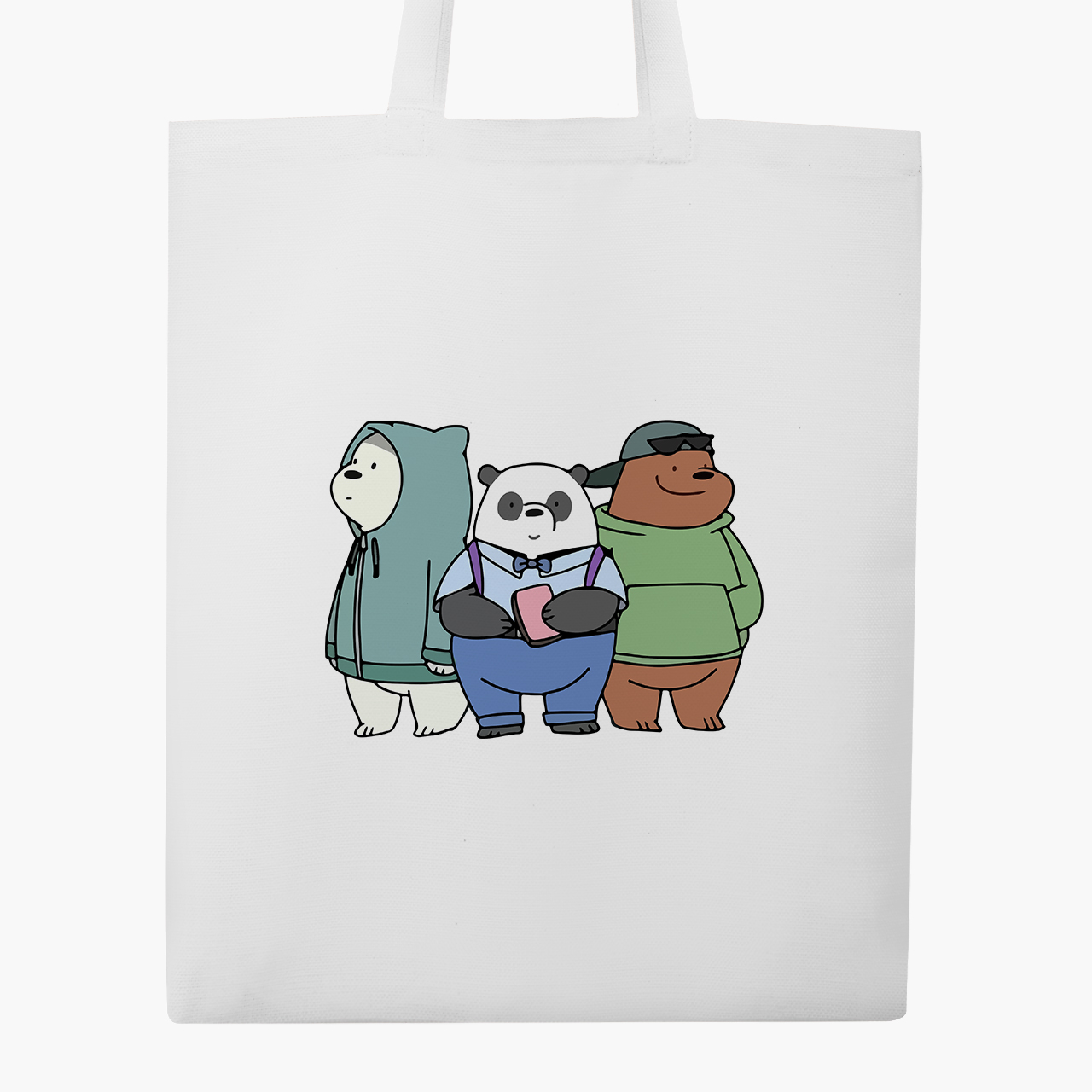 Эко сумка шоппер Вся правда о медведях (We Bare Bears) (9227-2898) 41x35 см Белый
Эко сумка шоппер Вся правда о медведях (We Bare Bears) (9227-2898) 41x35 см Белый