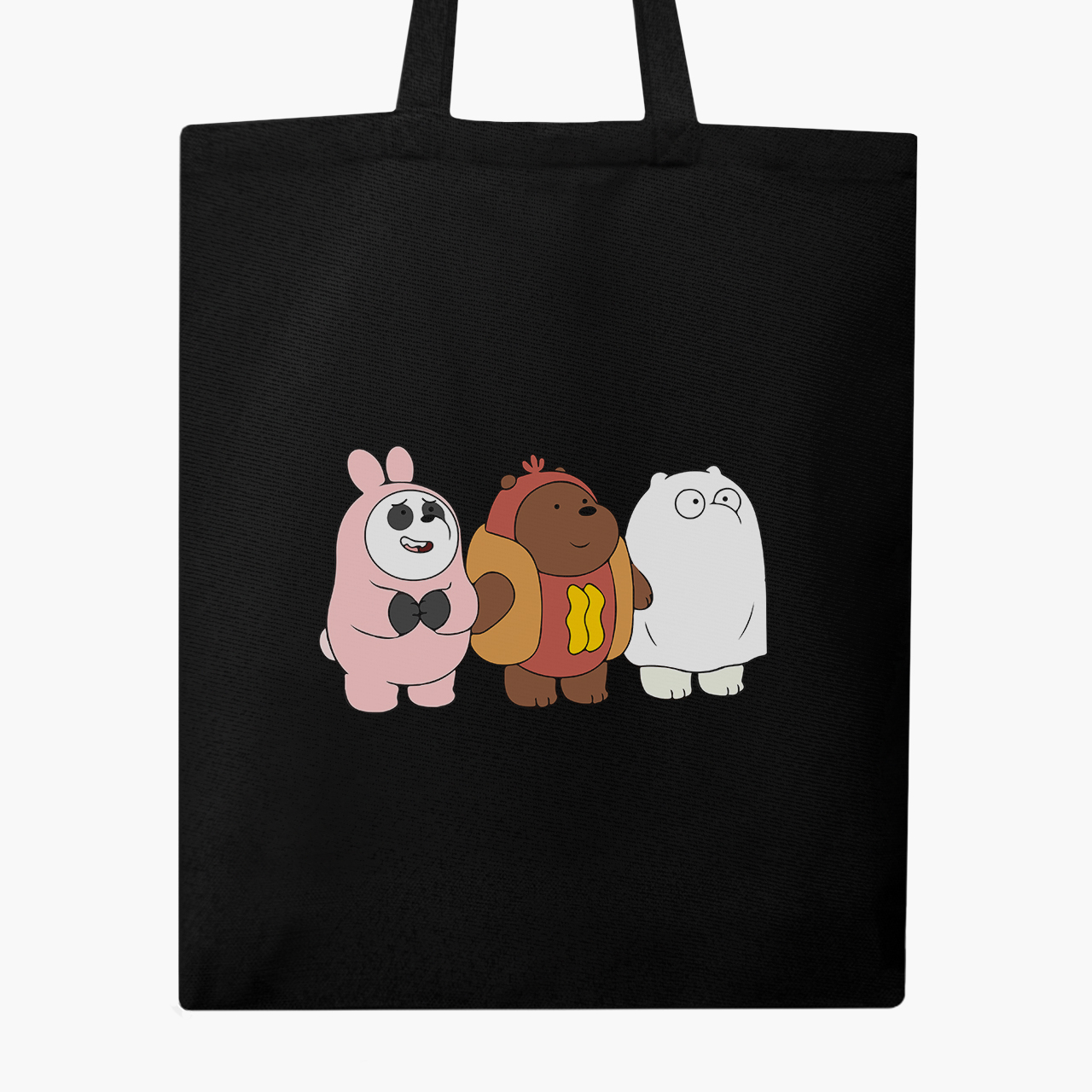 Эко сумка шоппер Вся правда о медведях (We Bare Bears) (9227-2905) 41x35 см Черный
Эко сумка шоппер Вся правда о медведях (We Bare Bears) (9227-2905) 41x35 см Черный